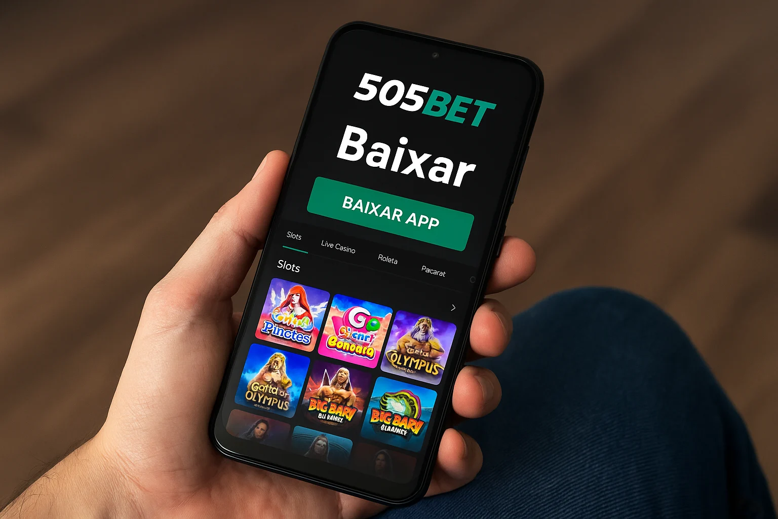 Baixar o 505BET Cassino App