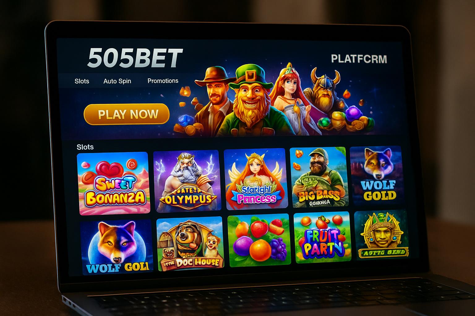 Jogos de Slot no Casino Online 505BET