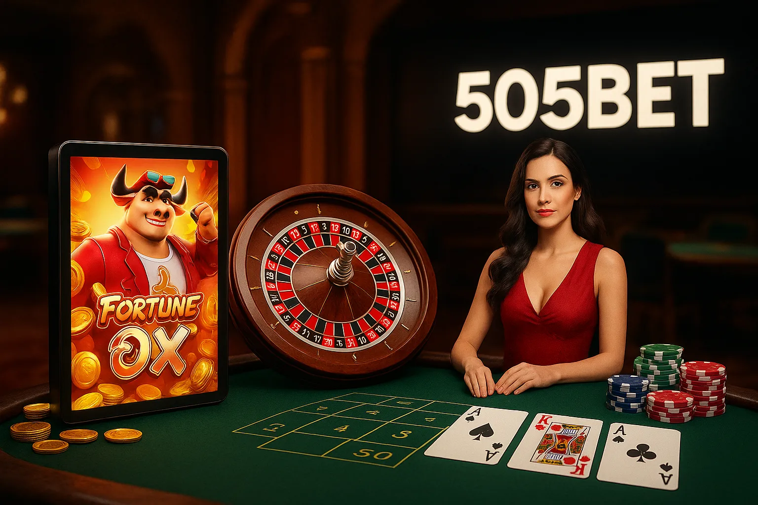 Jogos de cassino online 505BET