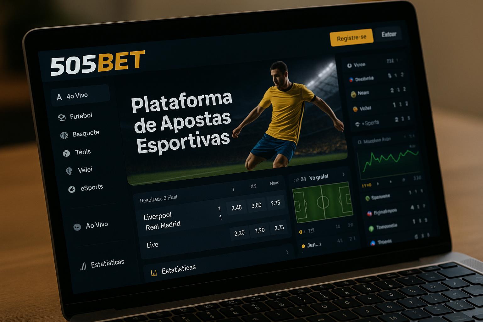 Apostas esportivas no cassino online 505BET