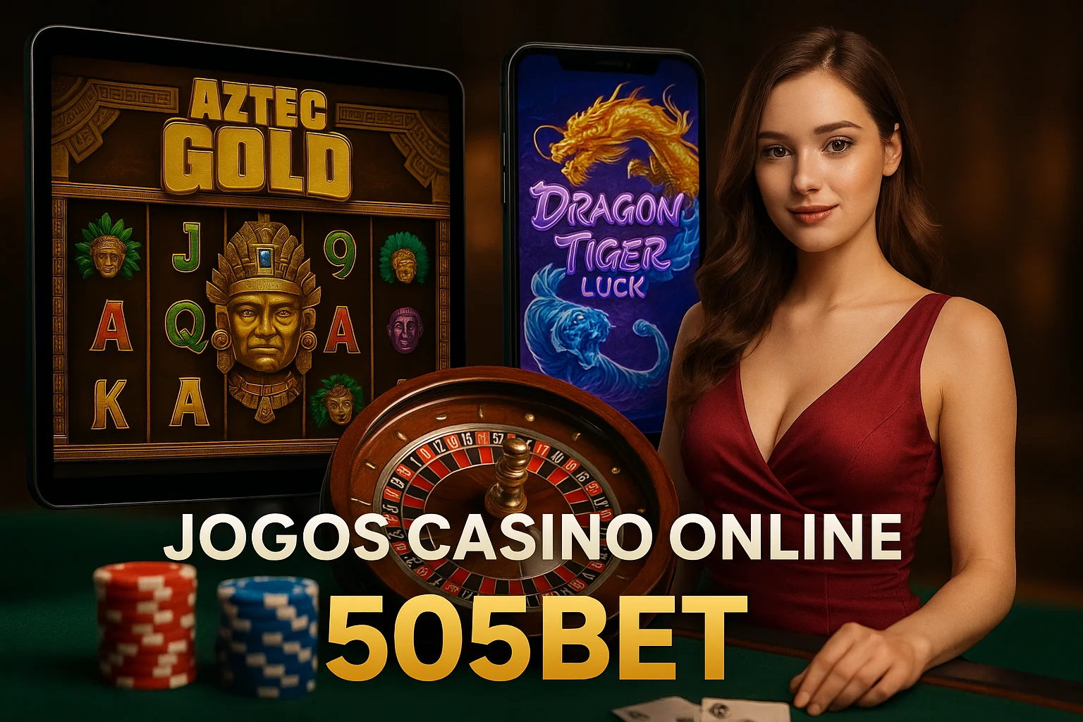 Jogos de cassino online inovadores e emocionantes na 505BET