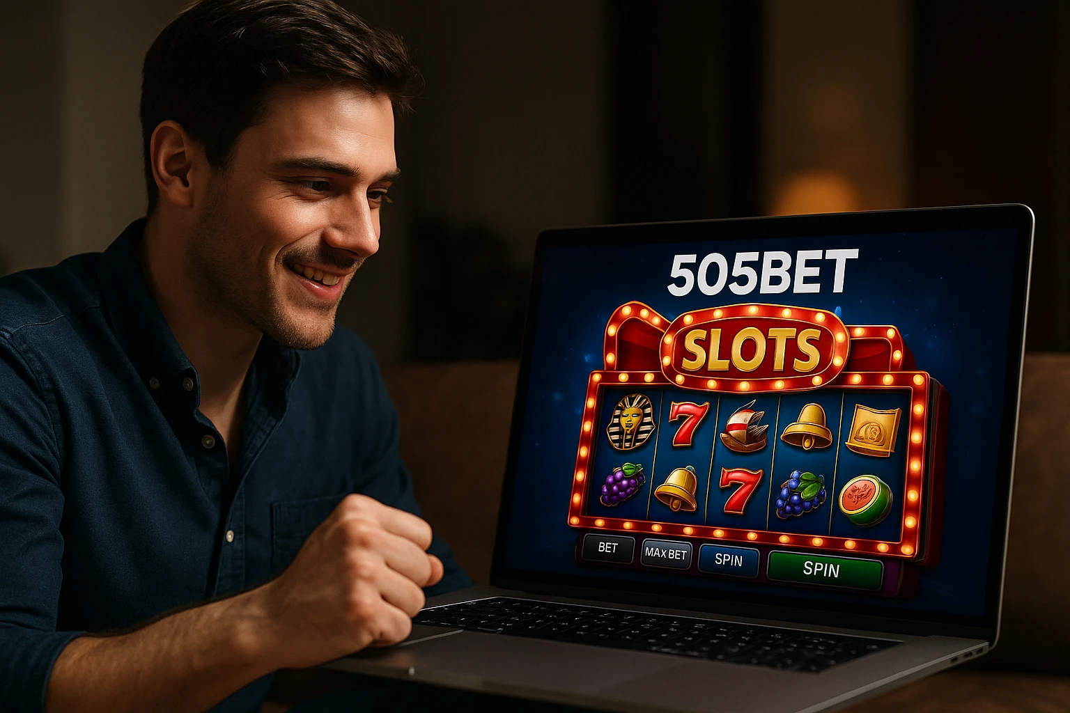 Explore o mundo das slot machines no 505BET Casino